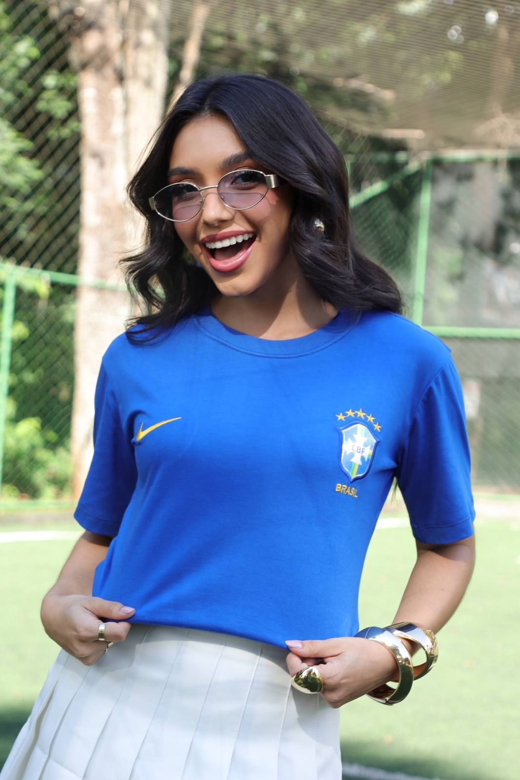 T-SHIRT DBF LOJA - AZUL ROYAL BRASIL
