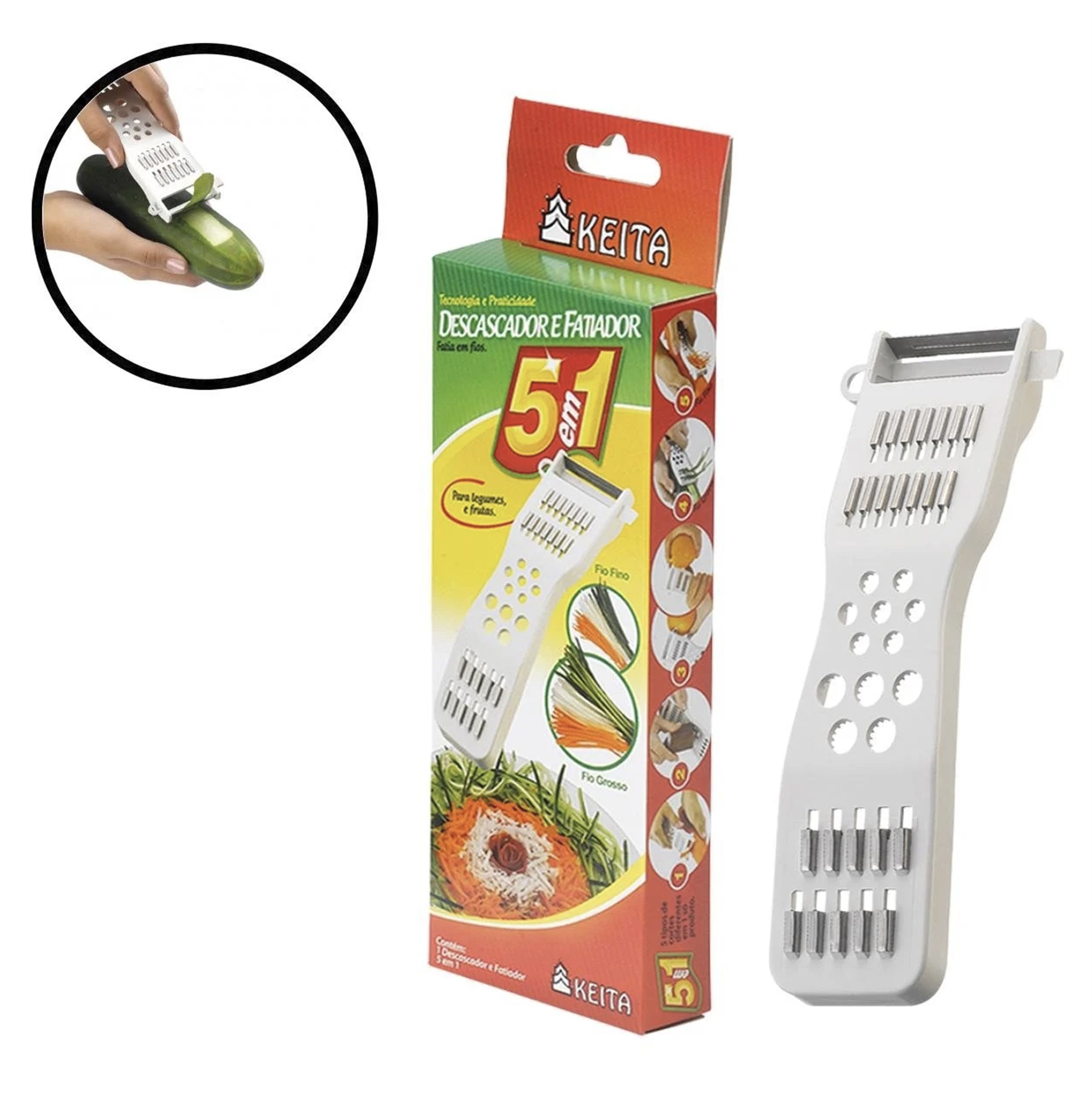 DESCASCADOR 5 EM 1 17CM