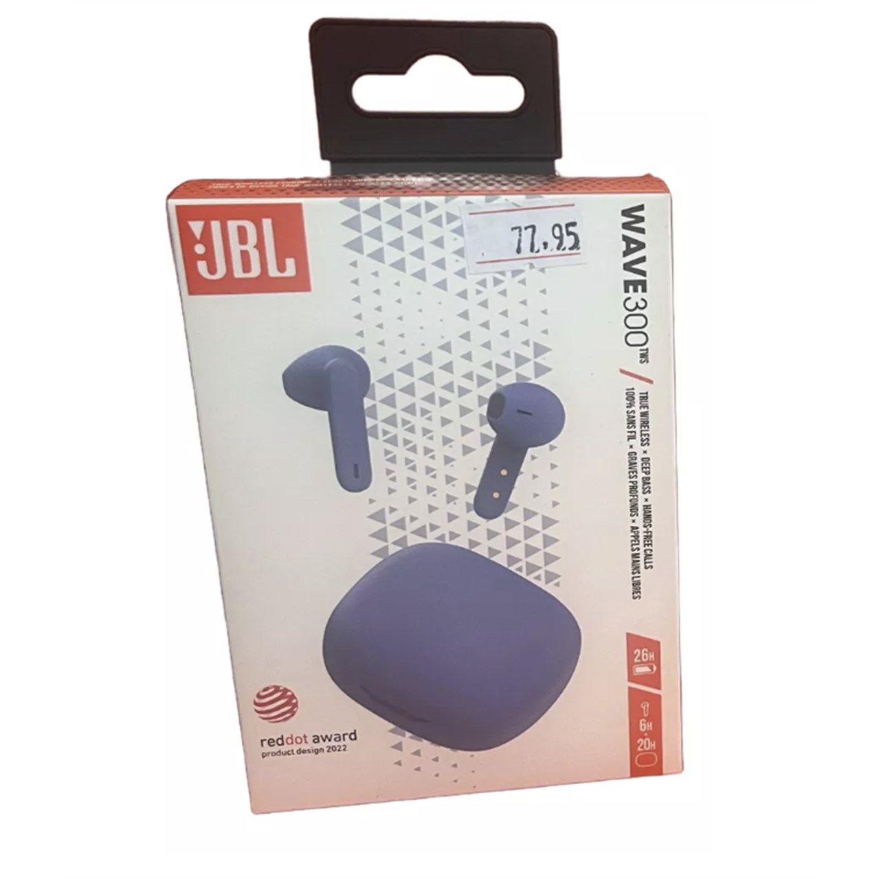 FONE SEM FIO JBL WAVE300