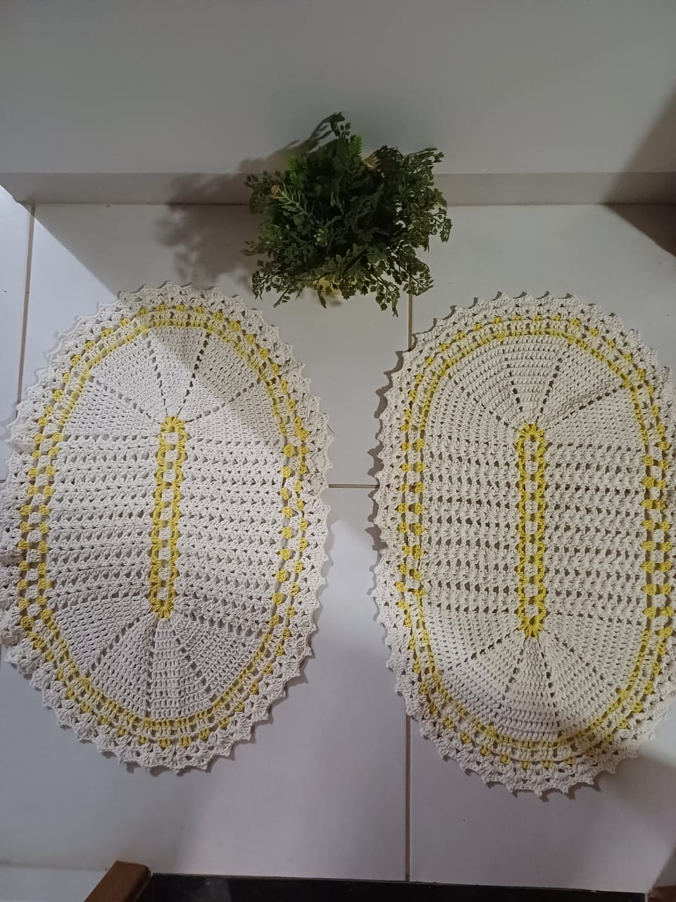 PAR DE TAPETES 78X50 CM