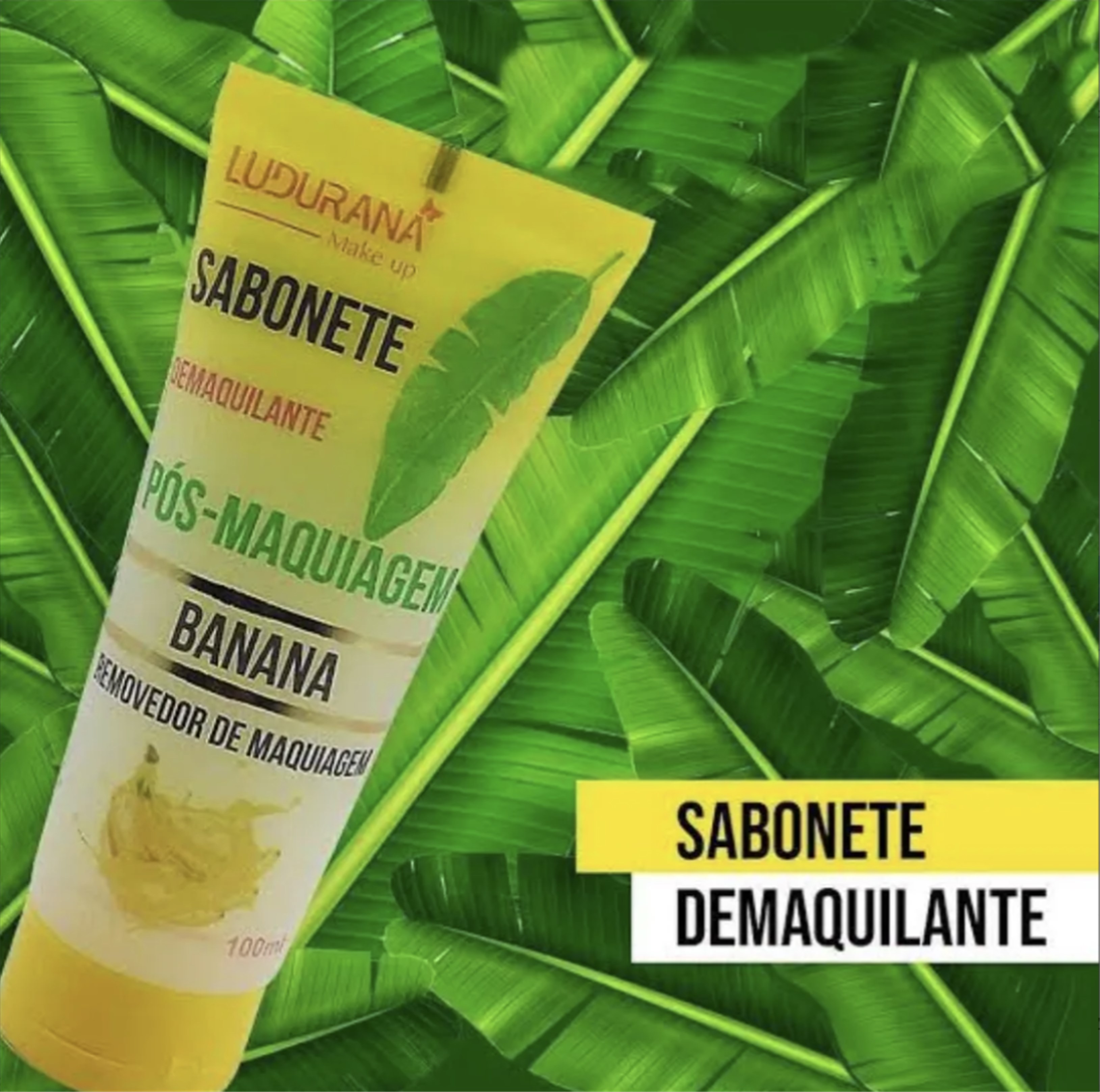 SABONETE DEMAQUILANTE BANANA