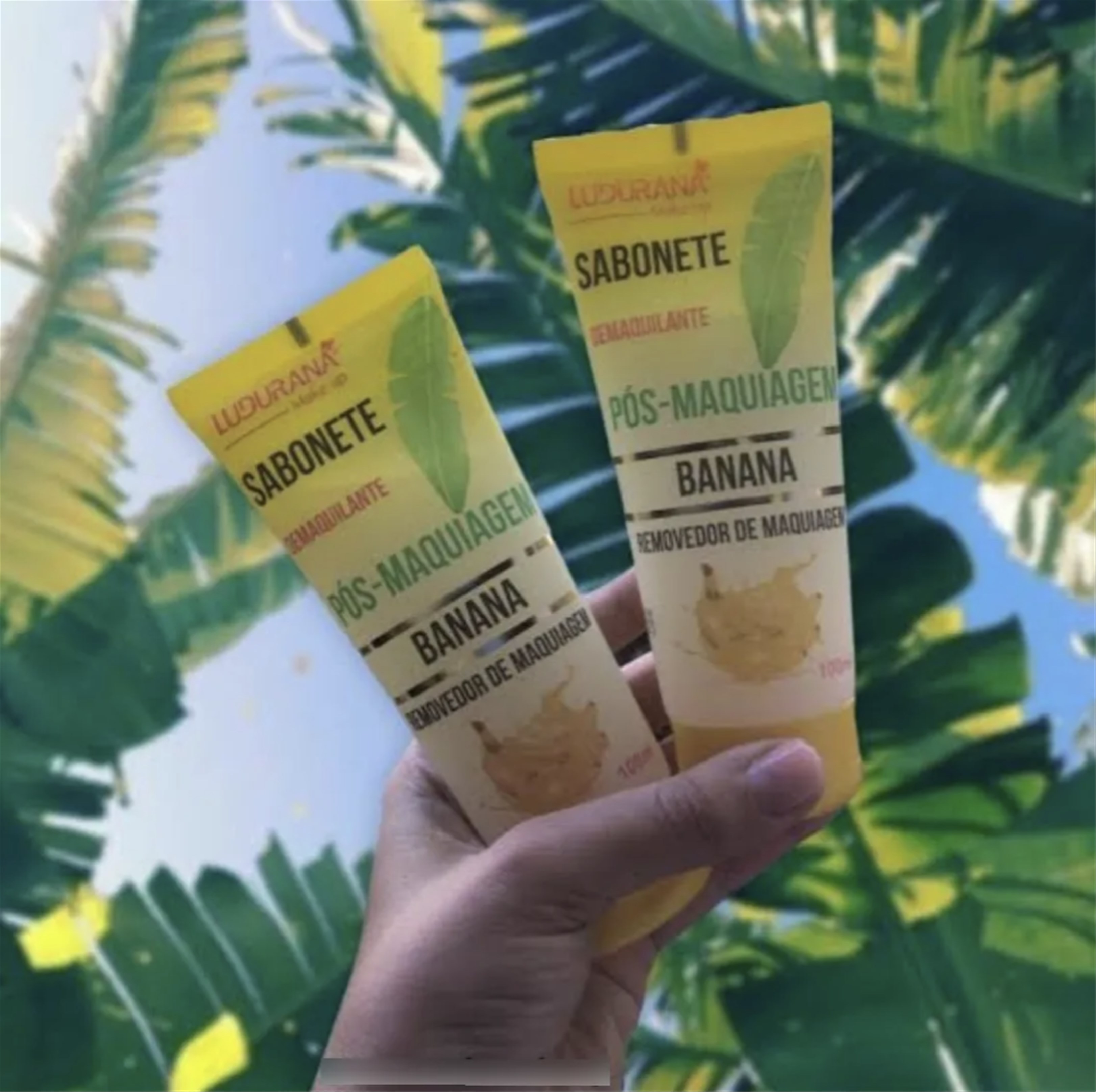 SABONETE DEMAQUILANTE BANANA