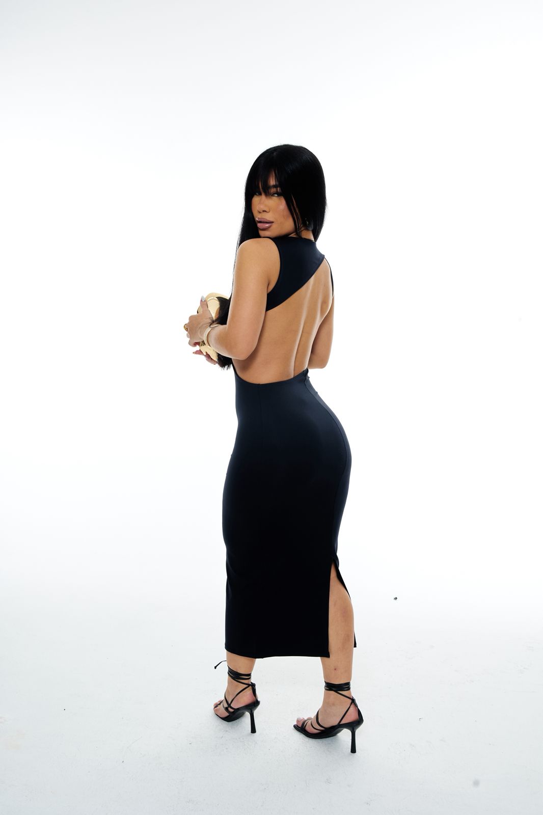 VESTIDO FOR NIGHT EM POLIAMIDA
