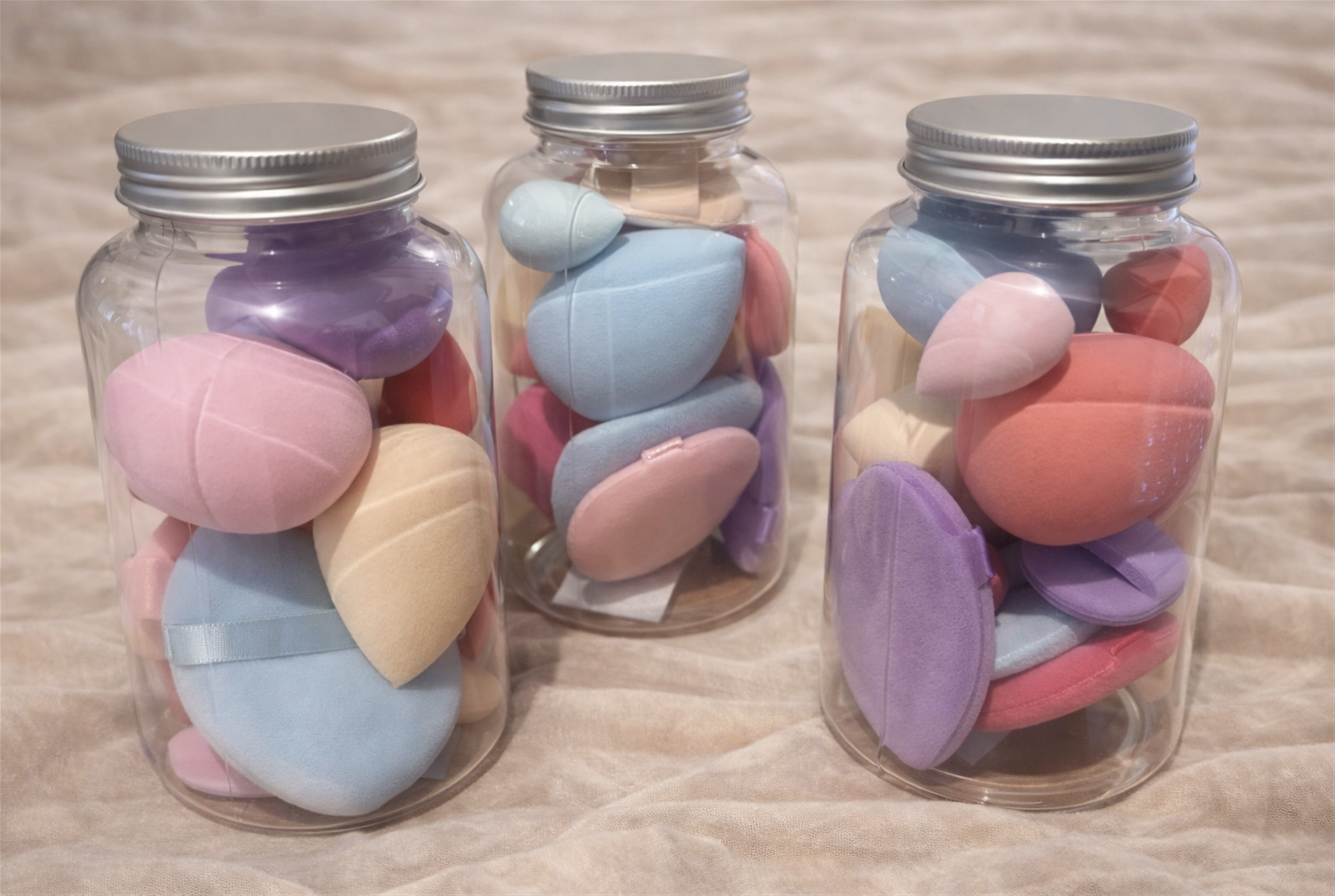 KIT ESPONJAS DE MAQUIAGEM DBF