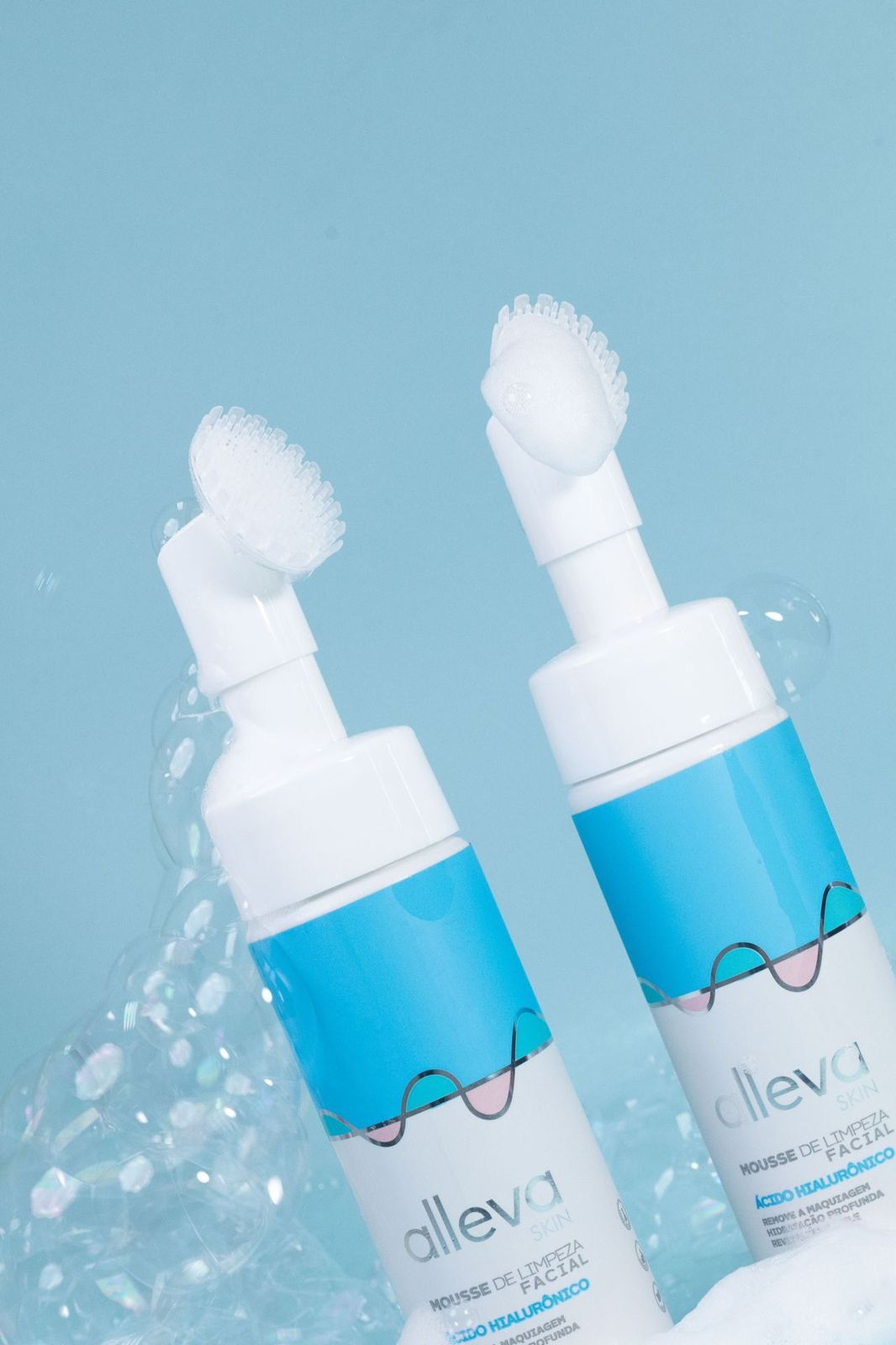 MOUSSE DE LIMPEZA FACIAL MICELAR ALLEVA 150ML