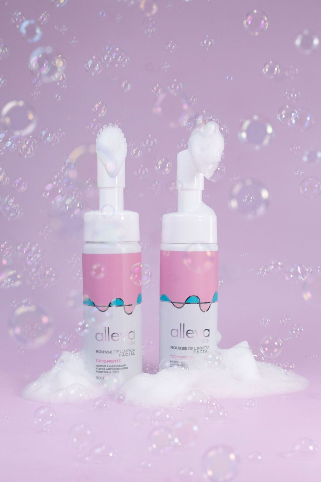 MOUSSE DE LIMPEZA FACIAL MICELAR ALLEVA 150ML